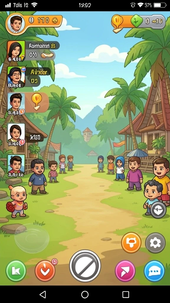 asdtoto - Tangkapan layar menunjukkan momen seru dalam permainan.