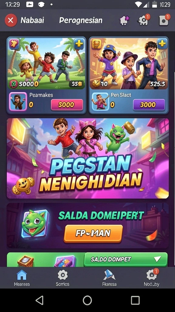 cemara777 - Fitur multiplayer untuk bermain dengan teman-teman.