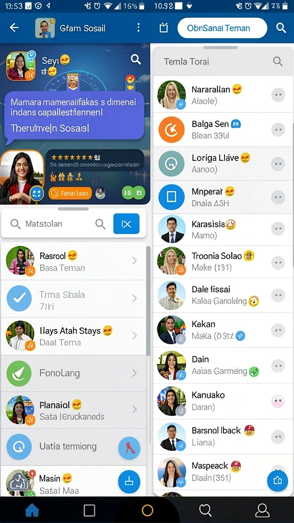 dkk - Tampilan antarmuka yang intuitif dan menarik.