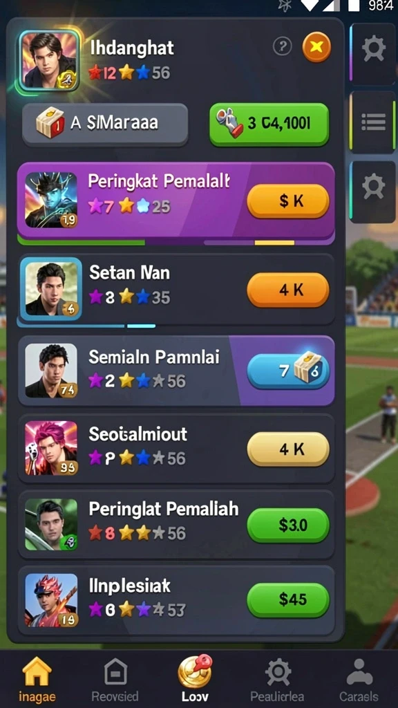 idn789 - Beragam karakter unik yang dapat dimainkan.