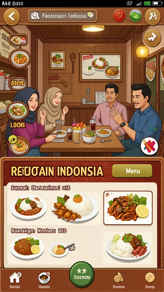 newidn - Berbagai karakter menarik untuk dipilih.