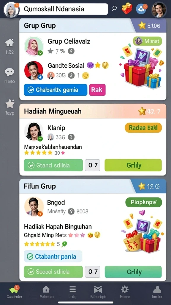 rr777 - Tangkapan layar yang menunjukkan karakter utama dalam aksi.