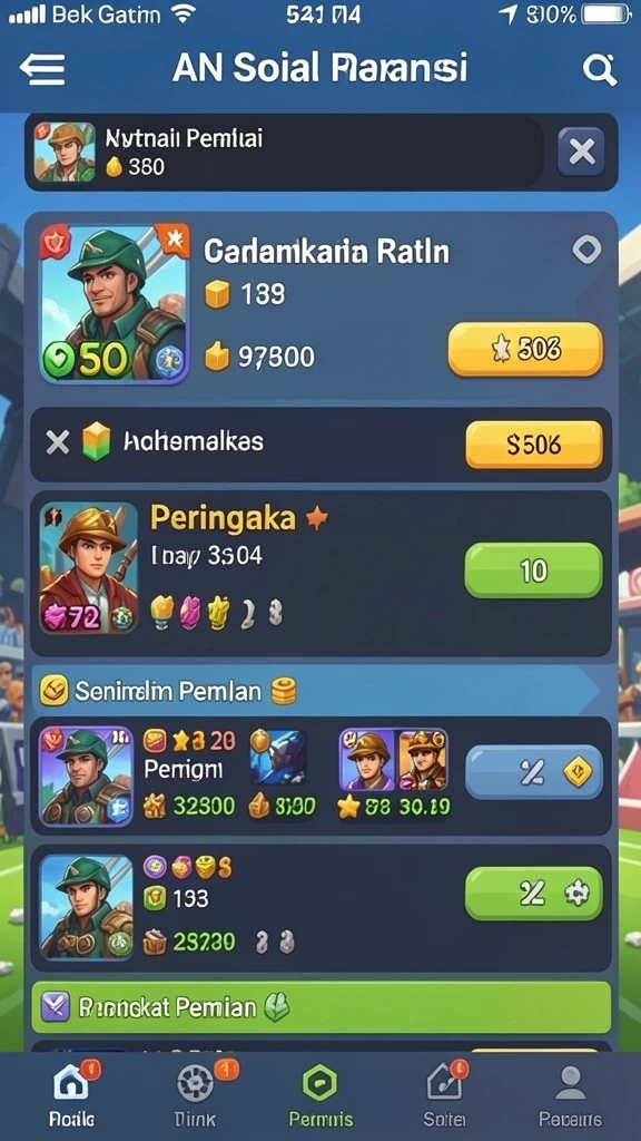 sehoki - Fitur multiplayer yang memungkinkan bermain dengan teman.
